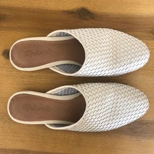 Madewell The Cassidy woven mule.